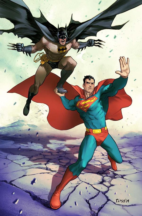 Batman & Superman: World's Finest #40 CVR B CVR B TIRSO CONS CARD STOCK cover