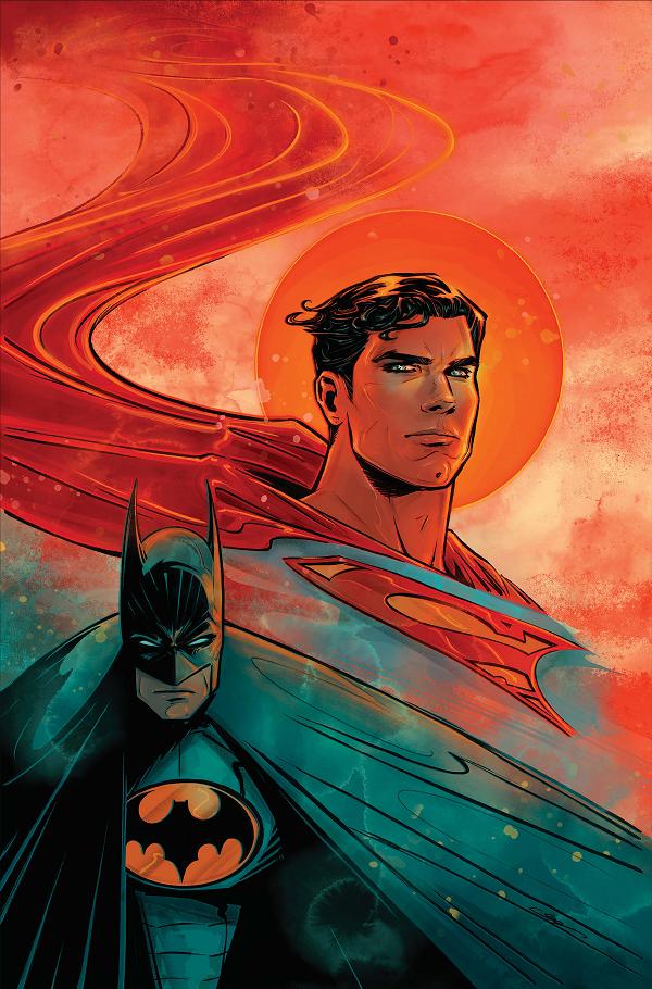 Batman & Superman: World's Finest #40 CVR E CVR E INC 1:25 SKYLAR PATRIDGE CARD STOCK cover