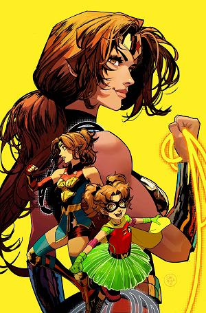 Trinity Daughter Of Wonder Woman #1 CVR C (OF 6) CVR C DAN MORA CARD STOCK cover