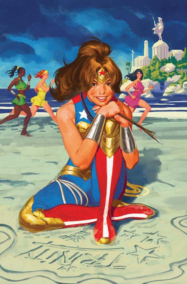 Trinity Daughter Of Wonder Woman #1 CVR B (OF 6) CVR B DAVID TALASKI CARD STOCK cover