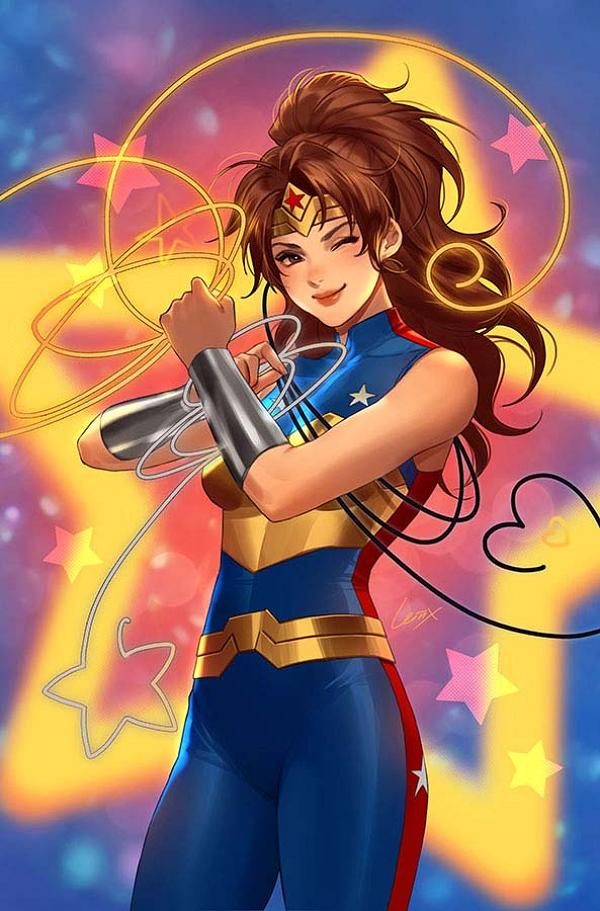 Trinity Daughter Of Wonder Woman #1 CVR E (OF 6) CVR E LESLEY LEIRIX LI FOIL cover