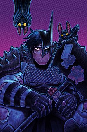 Absolute Batman #9 CVR E CVR E INC 1:50 DAN HIPP CARD STOCK cover