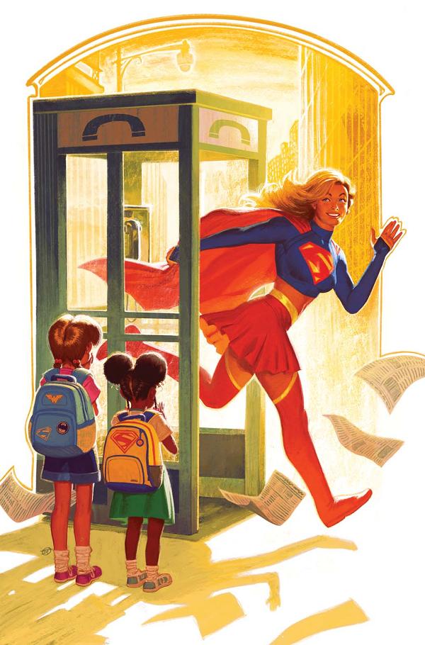 Supergirl #2 CVR E CVR E INC 1:25 DAVID TALASKI CARD STOCK cover