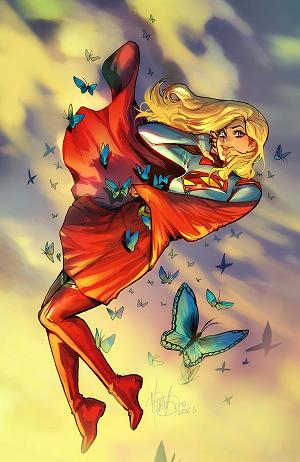 Supergirl #2 CVR F CVR F INC 1:50 MIRKA ANDOLFO CARD STOCK cover