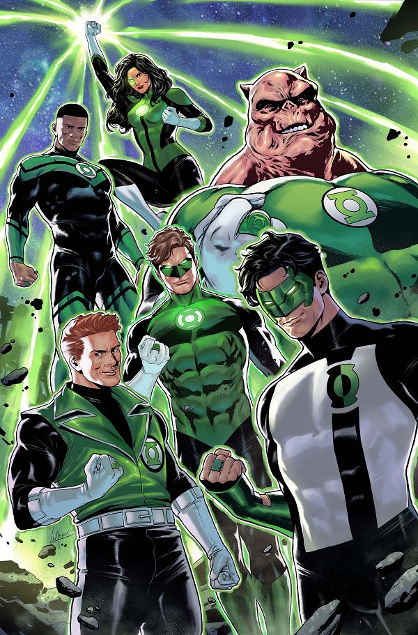 Green Lantern Corps #5 CVR C CVR C LUCAS MEYER CARD STOCK cover