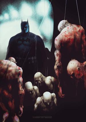 Batman Dark Patterns #7 CVR B (OF 12) CVR B STEVAN SUBIC CARD STOCK cover