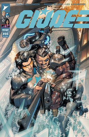 Gi Joe #8 CVR F CVR F INC 1:100 HOWARD PORTER & ROMULO FAJARDO JR FOIL cover