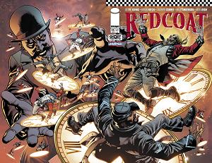 Redcoat #13 CVR A BRYAN HITCH & BRAD ANDERSON WRAPAROUND cover