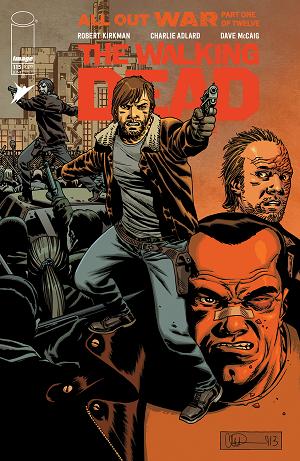 Walking Dead Deluxe #115 CVR B CVR B CHARLIE ADLARD & DAVE MCCAIG cover