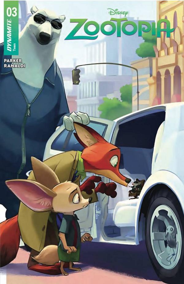 Zootopia #3 variant cover