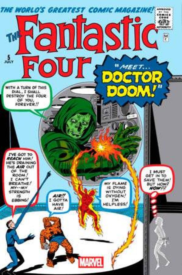 Fantastic Four Facsimile Ed #5 cover