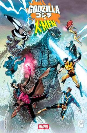 Godzilla Vs X-Men #1 cover