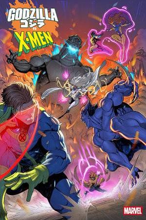 Godzilla Vs X-Men #1 IBAN COELLO cover