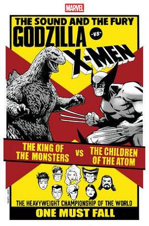Godzilla Vs X-Men #1 LEE GARBETT VERSUS cover