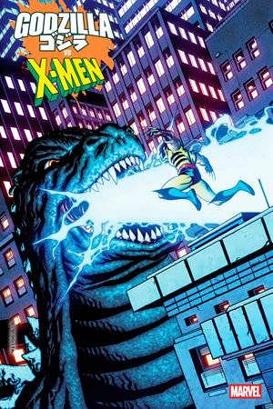 Godzilla Vs X-Men #1 MIKE MCKONE FOIL cover