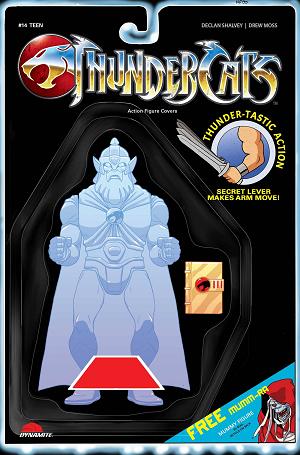 Thundercats #15 CVR F ACTION FIGURE cover