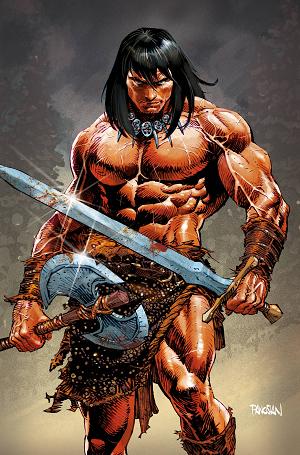 Conan Barbarian #21 CVR F PANOSIAN FOIL (MR) cover