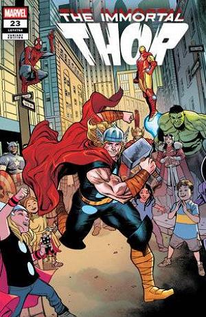Immortal Thor #23 COCCOLO DEATH OF THE IMMORTAL THOR cover