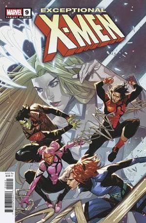 Exceptional X-Men #9 FEDERICO VICENTINI cover