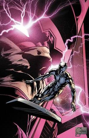 Death Of The Silver Surfer #1 100 COPY INCV QUESADA VIR cover