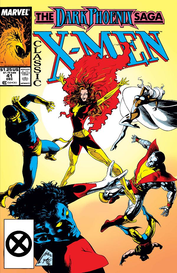 Classic X-Men #41  cover