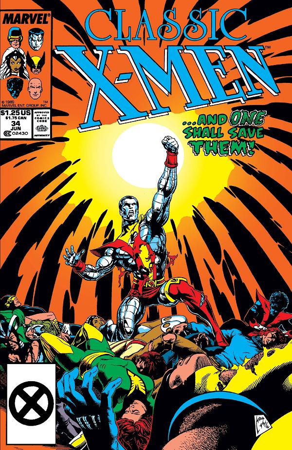 Classic X-Men #34  cover