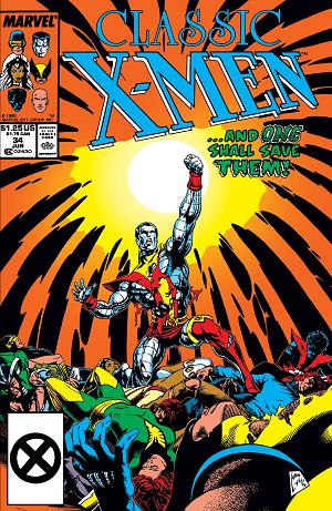 Classic X-Men #34 cover