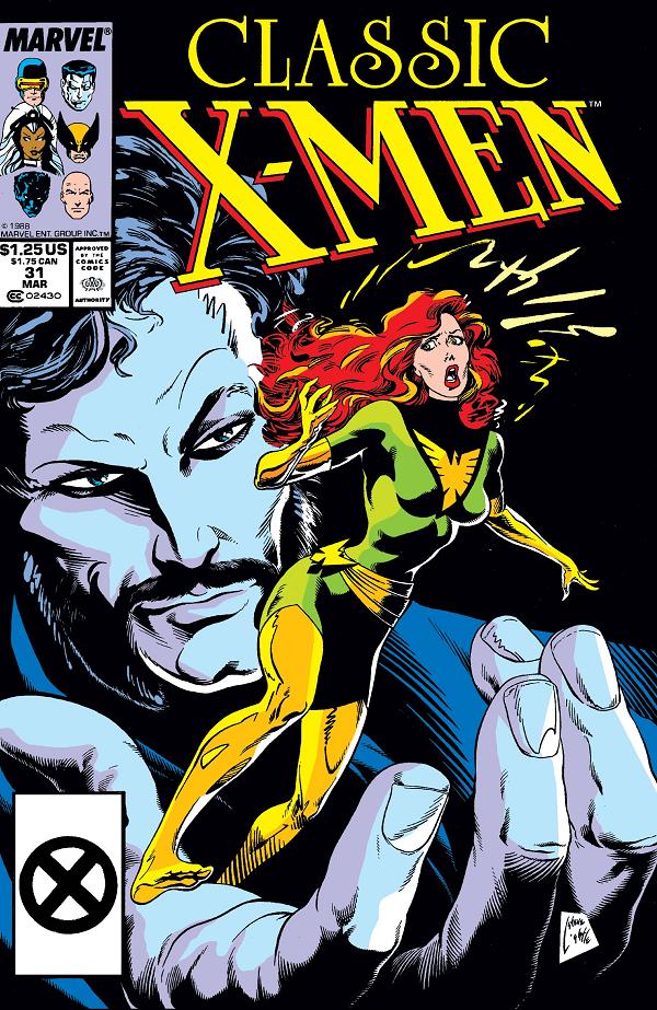Classic X-Men #31  cover