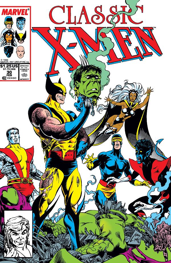 Classic X-Men #30  cover