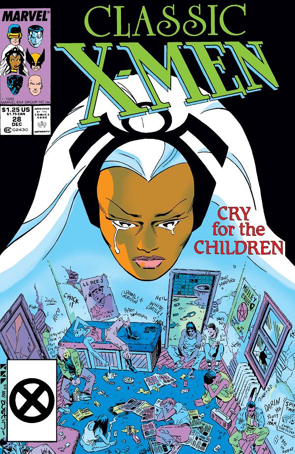 Classic X-Men #28  cover