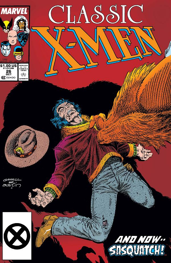 Classic X-Men #26  cover