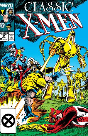 Classic X-Men #24 cover