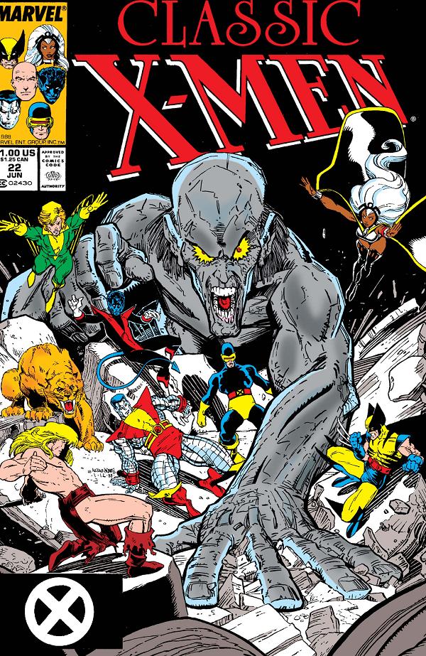 Classic X-Men #22  cover