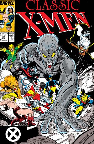 Classic X-Men #22 cover