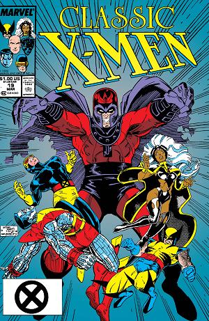 Classic X-Men #19  cover