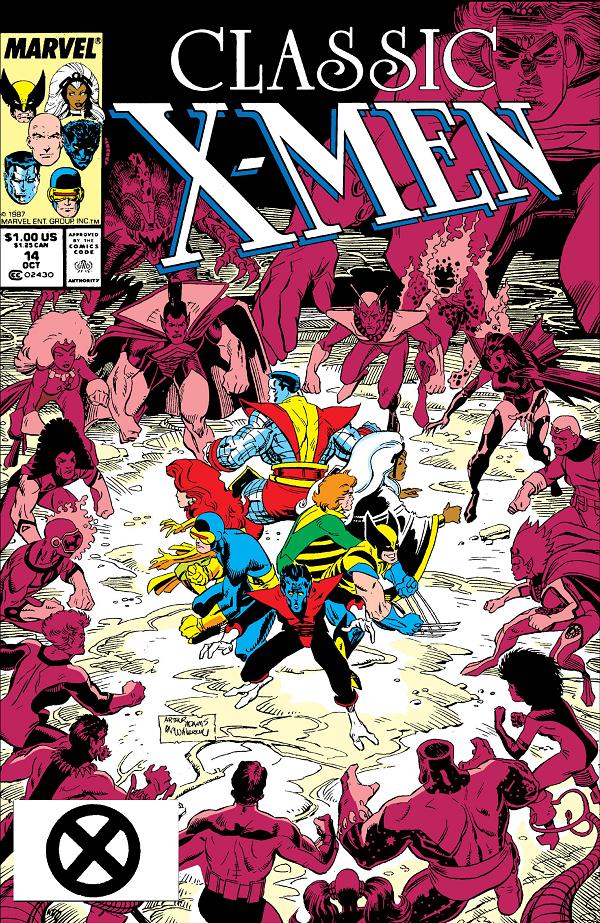Classic X-Men #14  cover