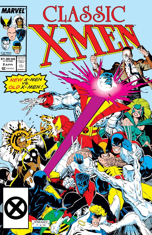 Classic X-Men #8  cover