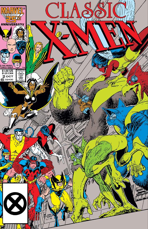 Classic X-Men #2  cover