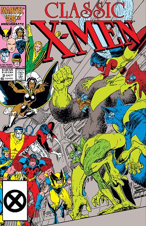 Classic X-Men #2 cover