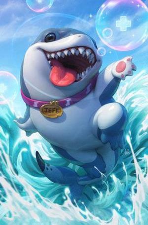 Jeff The Landshark #1 TBD ARTIST 100 COPY INCV VIR cover