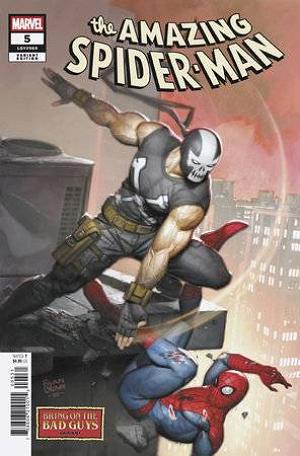 Amazing Spider-Man #5 RYAN BROWN BRING ON THE BAD GUYS cover