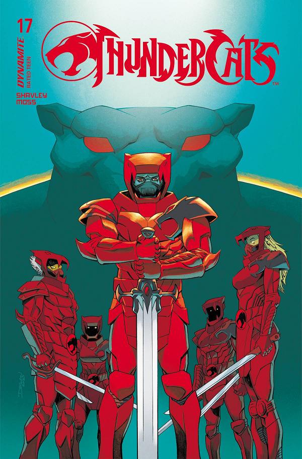 Thundercats #17 variant cover by Declan Shalvey