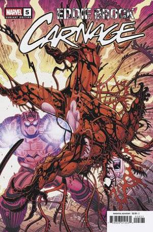 Eddie Brock Carnage #5 BRADSHAW BRING ON THE BAD GUYS cover
