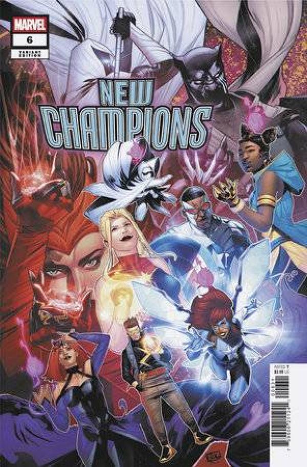 New Champions #6 EDWIN GALMON cover