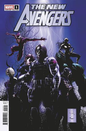 New Thunderbolts #1 WHILCE PORTACIO SPOILER HOMAGE cover