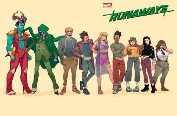Runaways #1 (OF 5) ELENA CASAGRANDE WRAPAROUND cover