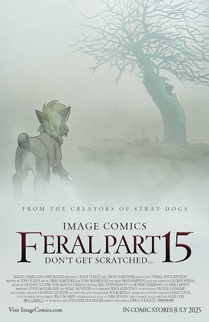 Feral #15 CVR B CVR B TRISH FORSTNER & ALLEN PASSALAQUA cover
