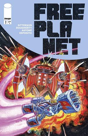 Free Planet #3 CVR A JED DOUGHERTY cover