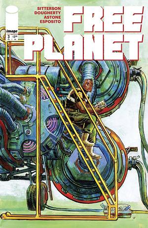 Free Planet #3 CVR B CVR B JED DOUGHERTY LADDER cover