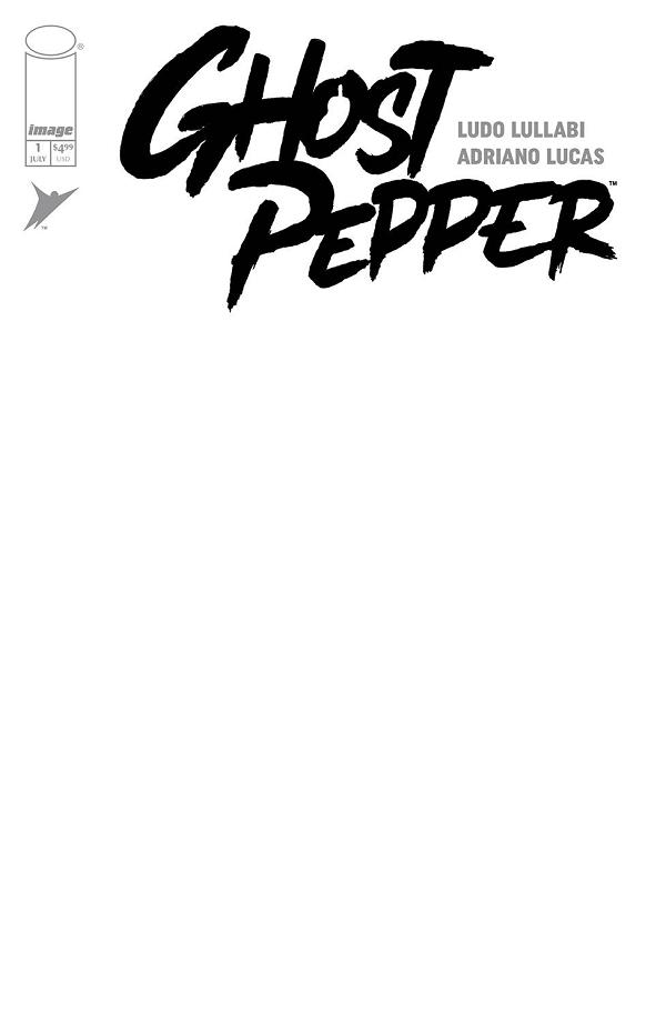 Ghost Pepper #1 CVR G CVR G BLANK SKETCH cover